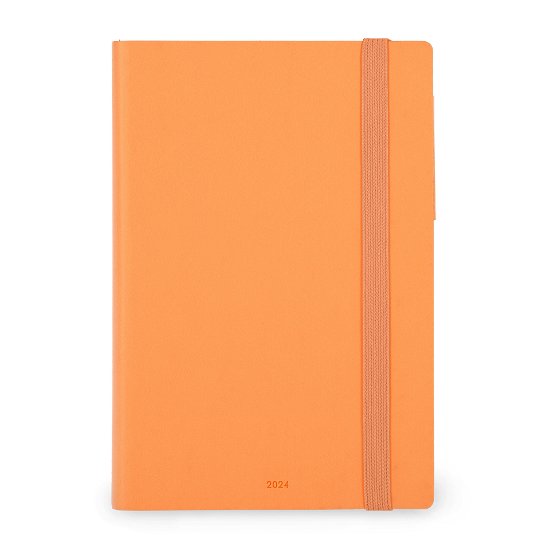 Cover for Legami · 12-month Diary - 2024 - Medium Daily Diary - Orange (Paperback Book) (2023)