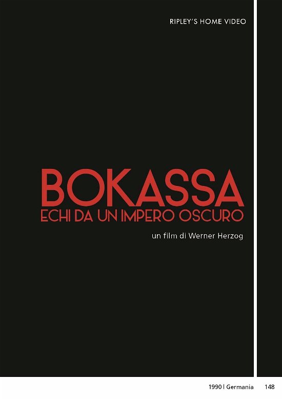 Cover for Bokassa · Echi Da Un Regno Oscuro (DVD) (2019)