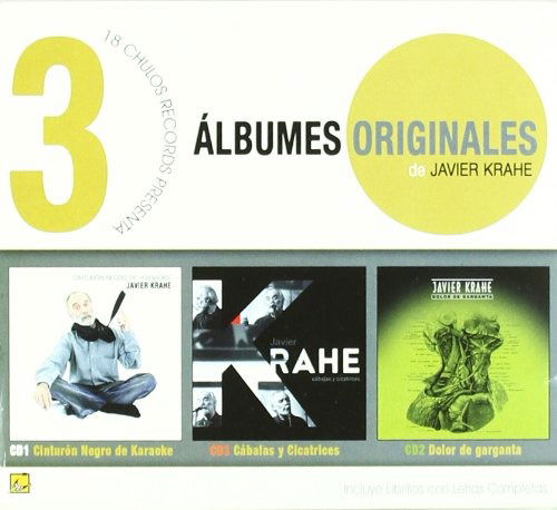 Javier Krahe - 3 Albumes Originales D... - Javier Krahe - Other - 18 CHULOS - 8431597611409 - February 18, 2014