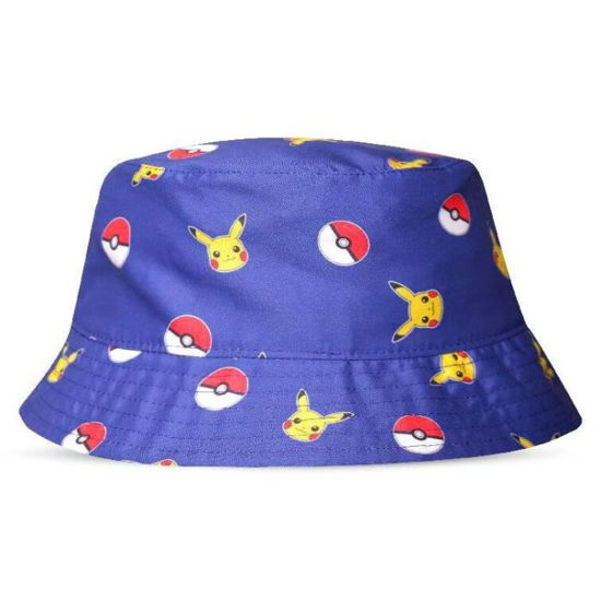 POKEMON - PokÃ©ball & Pikachu - Bucket Hat - Difuzed - Koopwaar -  - 8718526127409 - 7 augustus 2023