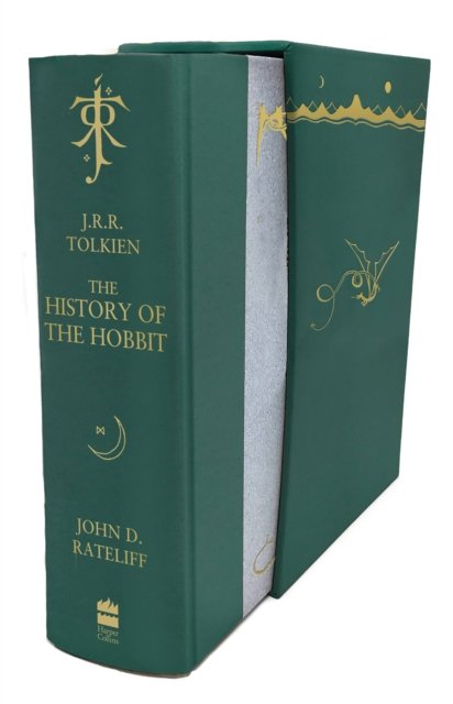 Cover for J. R. R. Tolkien · The History of the Hobbit: One Volume Edition (Inbunden Bok) [Deluxe edition] (2023)