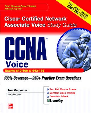 Cover for Tom Carpenter · CCNA Cisco Certified Network Associate Voice Study Guide (Exams 640-460 &amp; 642-436) - Certification Press (Book) [Ed edition] (2010)