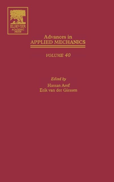 Cover for Hassan Aref · Advances in Applied Mechanics - Advances in Applied Mechanics (Gebundenes Buch) (2004)