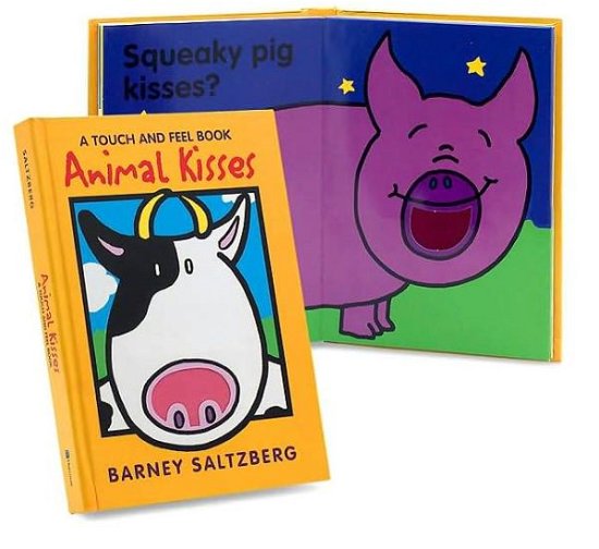 Animal Kisses: A Touch and Feel Book - Red wagon books - Barney Saltzberg - Boeken - Harcourt Brace International - 9780152023409 - 1 september 2000