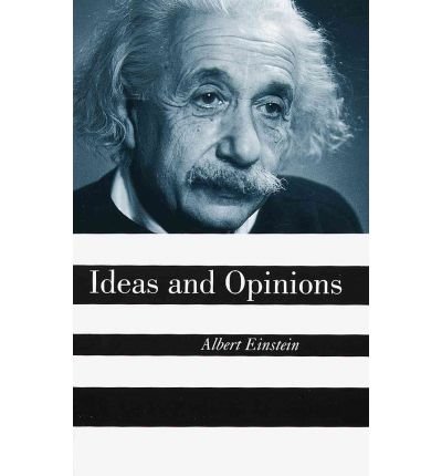 Cover for Albert Einstein · Ideas and Opinions (Taschenbuch) [Reprint edition] (1995)