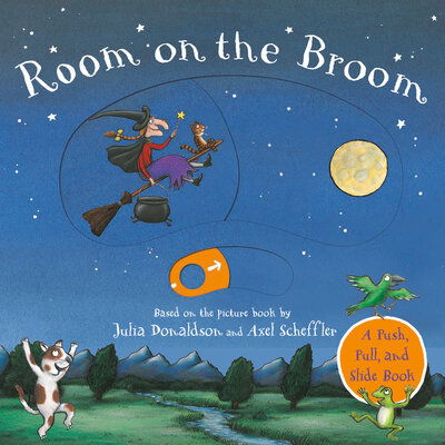 Cover for Julia Donaldson · Room on the Broom Push-Pull-Slide (Book) (2020)