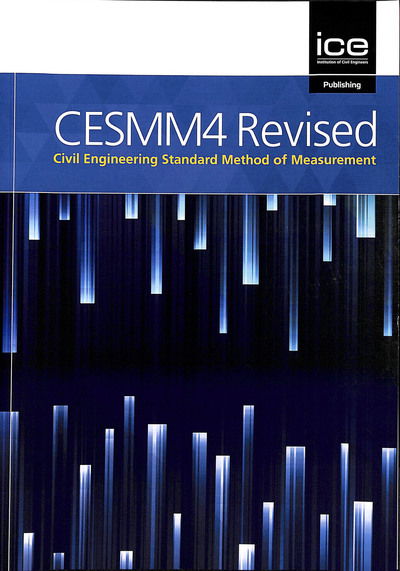 Cover for Institute of Civil Engineers · CESMM4 Revised (Paperback Bog) [4 Revised edition] (2019)