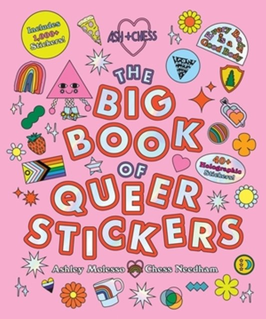 Cover for Ashley Molesso · The Big Book of Queer Stickers: Includes 1,000+ Stickers! (Board book) (2023)