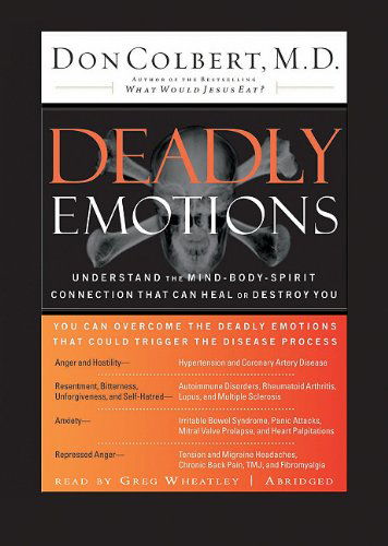 Cover for Don Colbert · Deadly Emotions: Library Edition (Audiobook (CD)) [Unabridged edition] (2004)