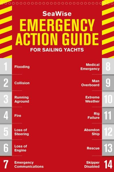 Cover for Zvi Richard Dor-Ner · SeaWise Emergency Action Guide and Safety Checklists for Sailing Yachts (Spiral Book) (2015)