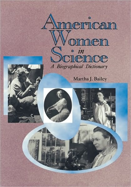 Cover for Martha J. Bailey · American Women in Science: From Colonial Times to 1950 (Hardcover Book) (1994)