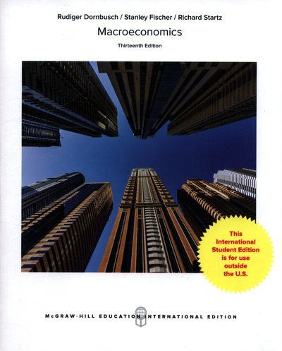 Cover for Rudiger Dornbusch · Macroeconomics (Paperback Book) (2017)