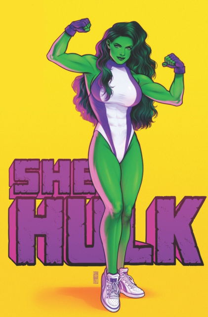 Cover for Rainbow Rowell · She-Hulk By Rainbow Rowell Omnibus Jen Bartel Cover - SHE-HULK (Hardcover bog) (2025)