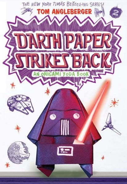 Cover for Tom Angleberger · Darth Paper Strikes Back: an Origami Yoda Book (Pocketbok) (2015)