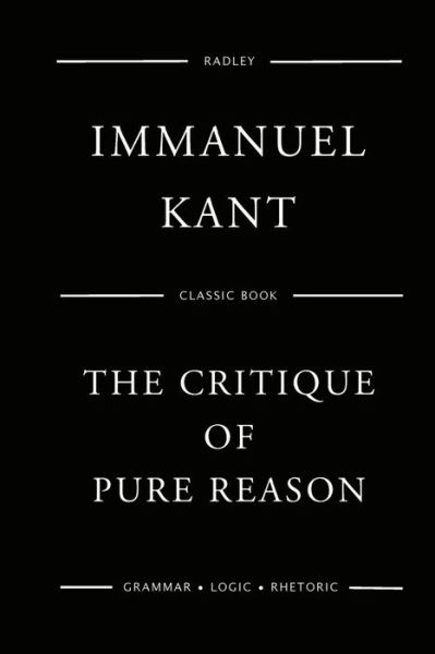 Cover for Dr Immanuel Kant · The Critique of Pure Reason (Taschenbuch) (2016)