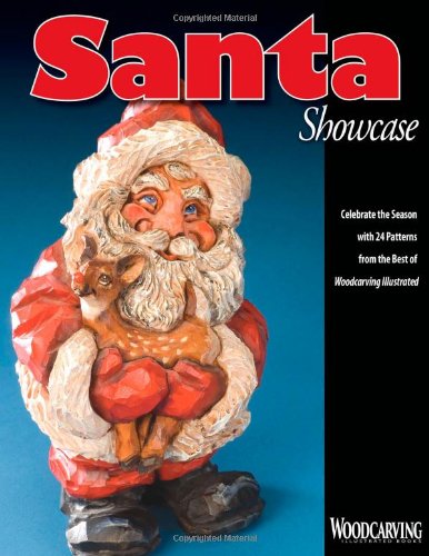 Cover for Woodcarving Illustrated · Santa Showcase: Celebrate the Season with 24 Patterns from the Best of Woodcarving Illustrated (Woodcarving Illustrated Books) (Paperback Book) (2008)