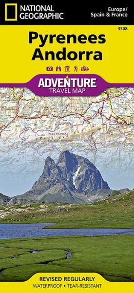 Pyrenees and Andorra: Travel Maps International Adventure Map - National Geographic Maps - Libros - National Geographic Maps - 9781566955409 - 2022