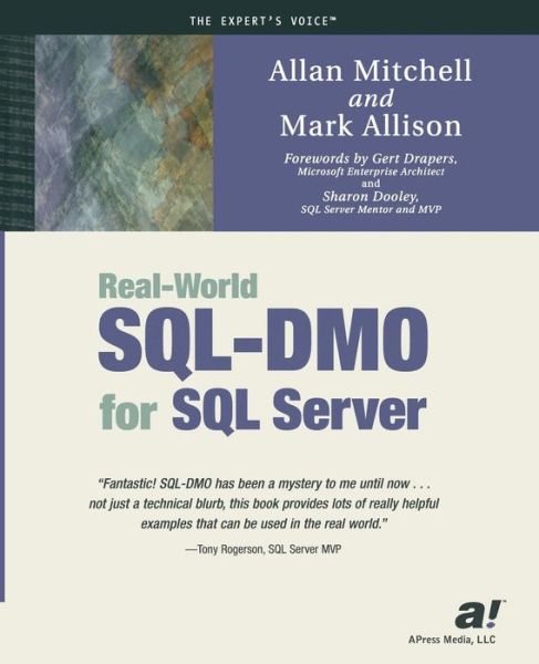 Cover for Allan Mitchell · Real-World SQL-DMO for SQL Server (Pocketbok) [Softcover reprint of the original 1st edition] (2002)