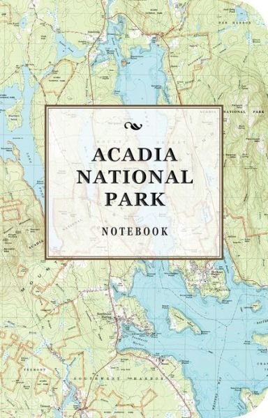 Cover for Cider Mill Press · Acadia National Park Signature Notebook (Leather Book) (2019)