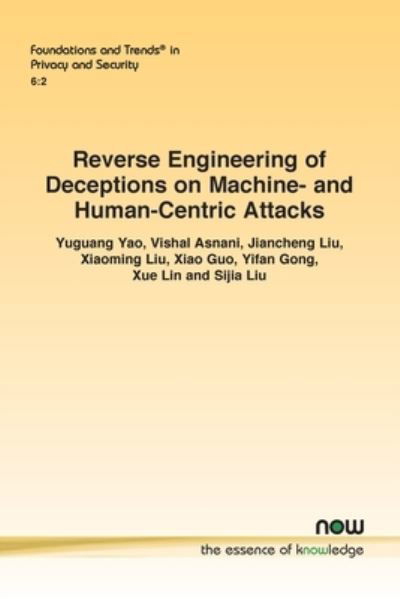 Cover for Yuguang Yao · Reverse Engineering of Deceptions on Machine- and Human-Centric Attacks (Buch) (2024)