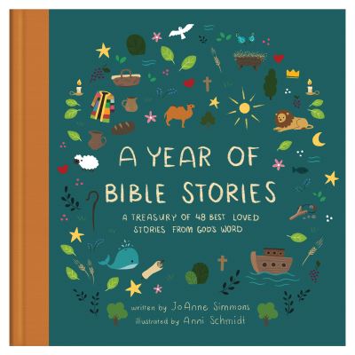 Cover for Joanne Simmons · A Year of Bible Stories (Gebundenes Buch) (2020)