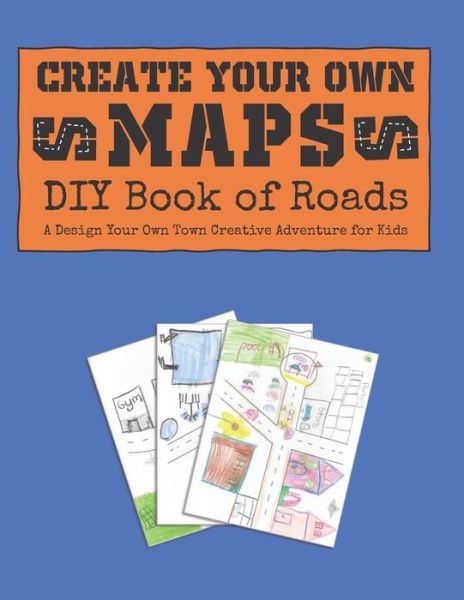 Cover for Pink Crayon Coloring · Create Your Own Maps (Paperback Book) (2019)