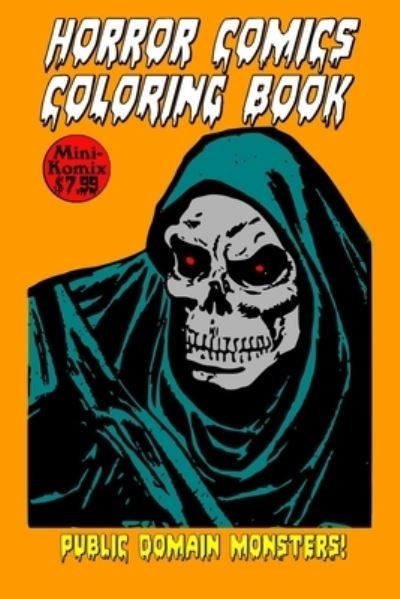 Cover for Mini Komix · Horror Comics Coloring Books (Bok) (2021)