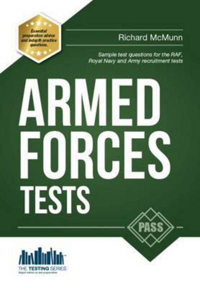 Cover for How2Become · Pass the Armed Forces Tests (Practice Tests for the Army, RAF and Royal Navy) - Testing Series (Paperback Book) (2015)