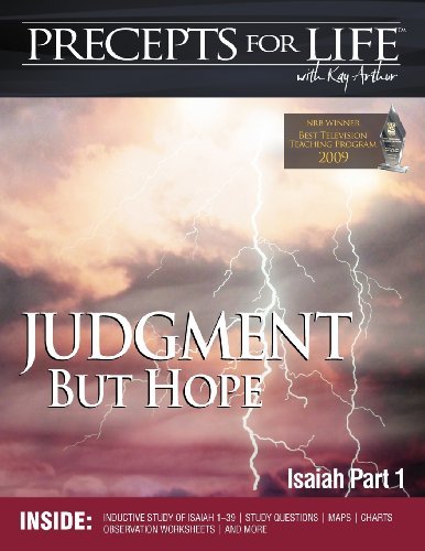 Cover for Kay Arthur · Precepts for Life Study Companion: Judgment but Hope (Isaiah Part 1) (Paperback Book) (2008)