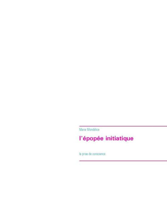 Cover for Marie · L'épopée initiatique (Buch) (2016)