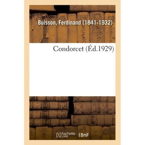 Cover for Ferdinand Buisson · Condorcet (Paperback Book) (2018)