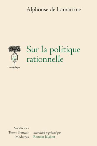 Cover for Alphonse de Lamartine · Sur La Politique Rationnelle (Paperback Book) (2021)