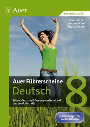 Cover for Verena Euler · Auer Führerscheine Deutsch Klasse 8 (Pamphlet) (2012)