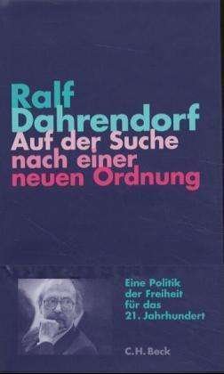 Cover for Ralf Dahrendorf · Auf D.suche Nach.ordnung (Book)