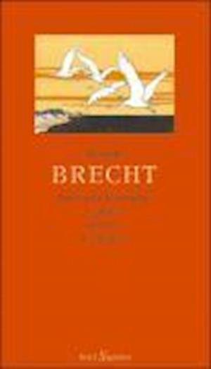 Cover for B. Brecht · Sieh jene Kraniche i.gr.Bogen (Bog)