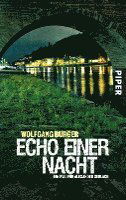 Cover for Wolfgang Burger · Piper.25240 Burger.Echo e.Nacht (Book)