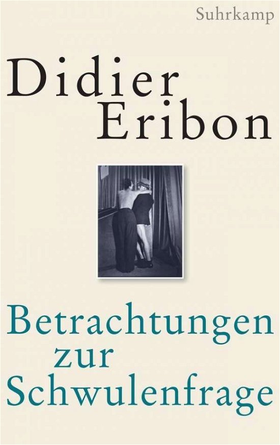 Cover for Eribon · Betrachtungen zur Schwulenfrage (Book)
