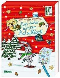 Cover for Nikki Busch · Mein dicker Winter-Rätselblock (Paperback Bog) (2021)