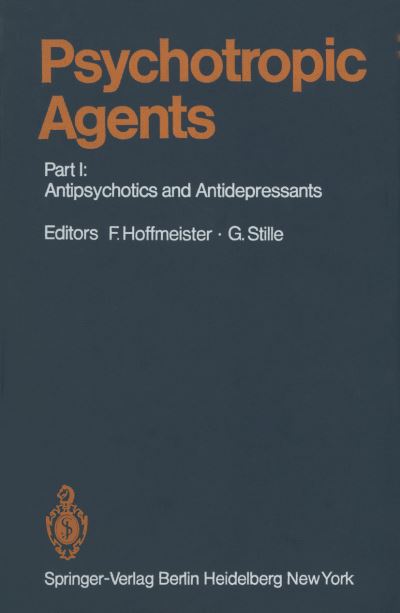 Cover for M Ackenheil · Psychotropic Agents: Part I: Antipsychotics and Antidepressants - Handbook of Experimental Pharmacology (Paperback Book) [Softcover reprint of the original 1st ed. 1980 edition] (2011)