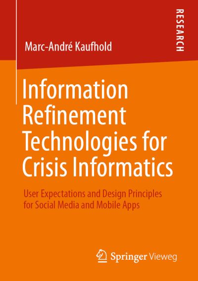 Cover for Kaufhold · Information Refinement Technol (N/A) (2021)