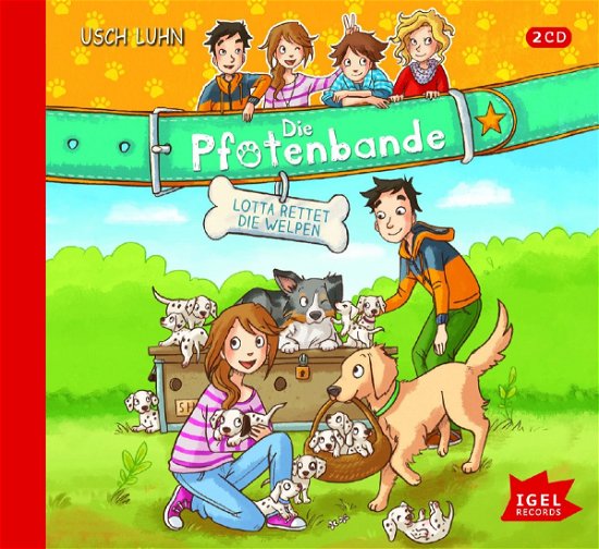 Cover for Luhn · Die Pfotenbande. Lotta rettet die (Book) (2016)