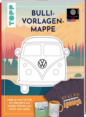 Cover for Miriam Dornemann · VW Vorlagenmappe &quot;Bulli&quot;. Die offizielle kreative Vorlagensammlung mit dem kultigen VW-Bus (Book) (2023)