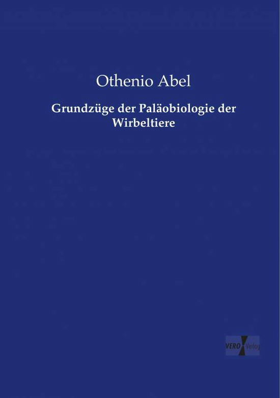 Cover for Abel · Grundzüge der Paläobiologie der Wi (Book) (2019)