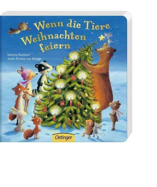 Cover for Rachner · Wenn die Tiere Weihnachten fe (Buch) (2015)