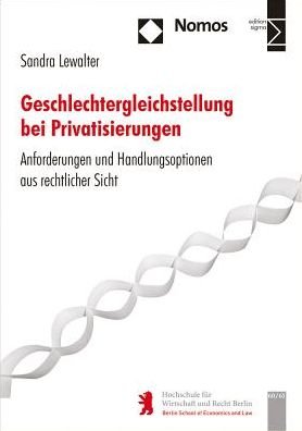 Cover for Lewalter · Geschlechtergleichstellung bei (Bog) (2015)
