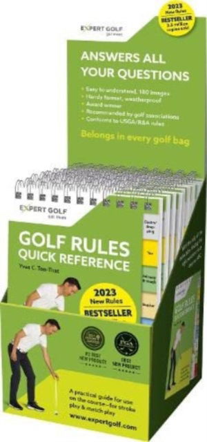 Cover for Yves C Ton-That · Golf Rules Quick Reference 2023-2026 (10 pack): The practical guide for use on the course (Spiral Book) (2023)