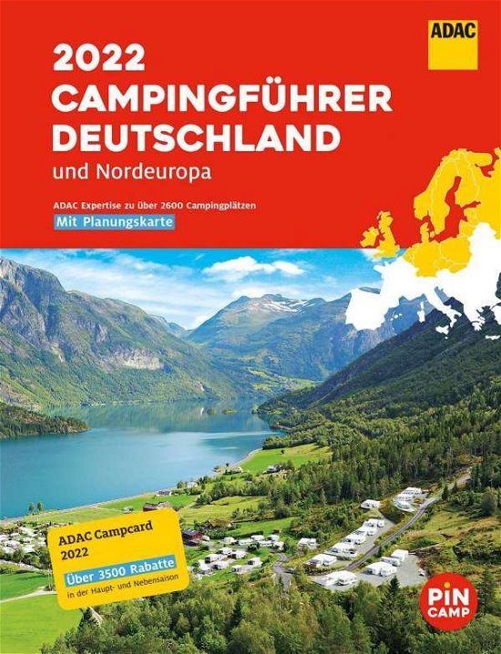 Cover for Mair-Dumont · ADAC Campingführer 2022:  Deutschland / Nordeuropa (Hardcover Book) (2022)