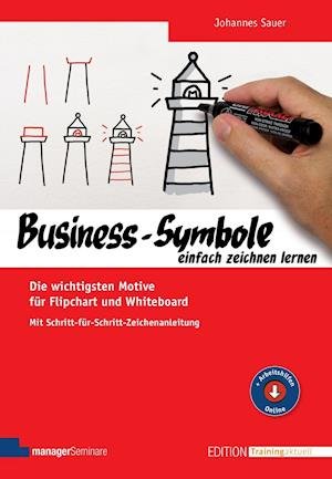 Cover for Sauer · Business-Symbole einfach zeichnen (Buch)