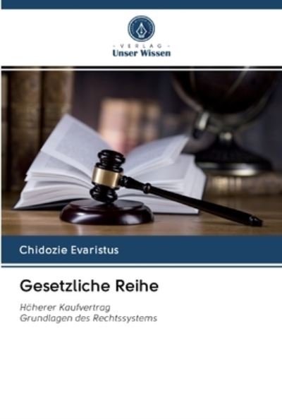 Cover for Chidozie Evaristus · Gesetzliche Reihe (Pocketbok) (2020)