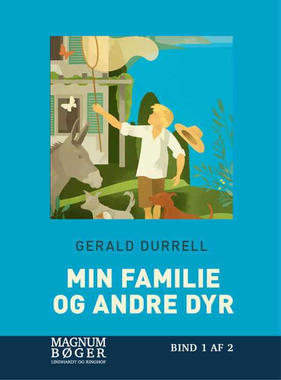 Cover for Gerald Durrell · Min familie og andre dyr (storskrift) (Gebundesens Buch) [2. Ausgabe] (2018)